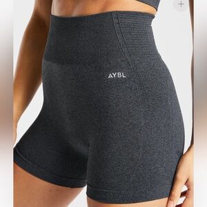 AYBL Balance V2 Seamless Shorts in Speckle Black